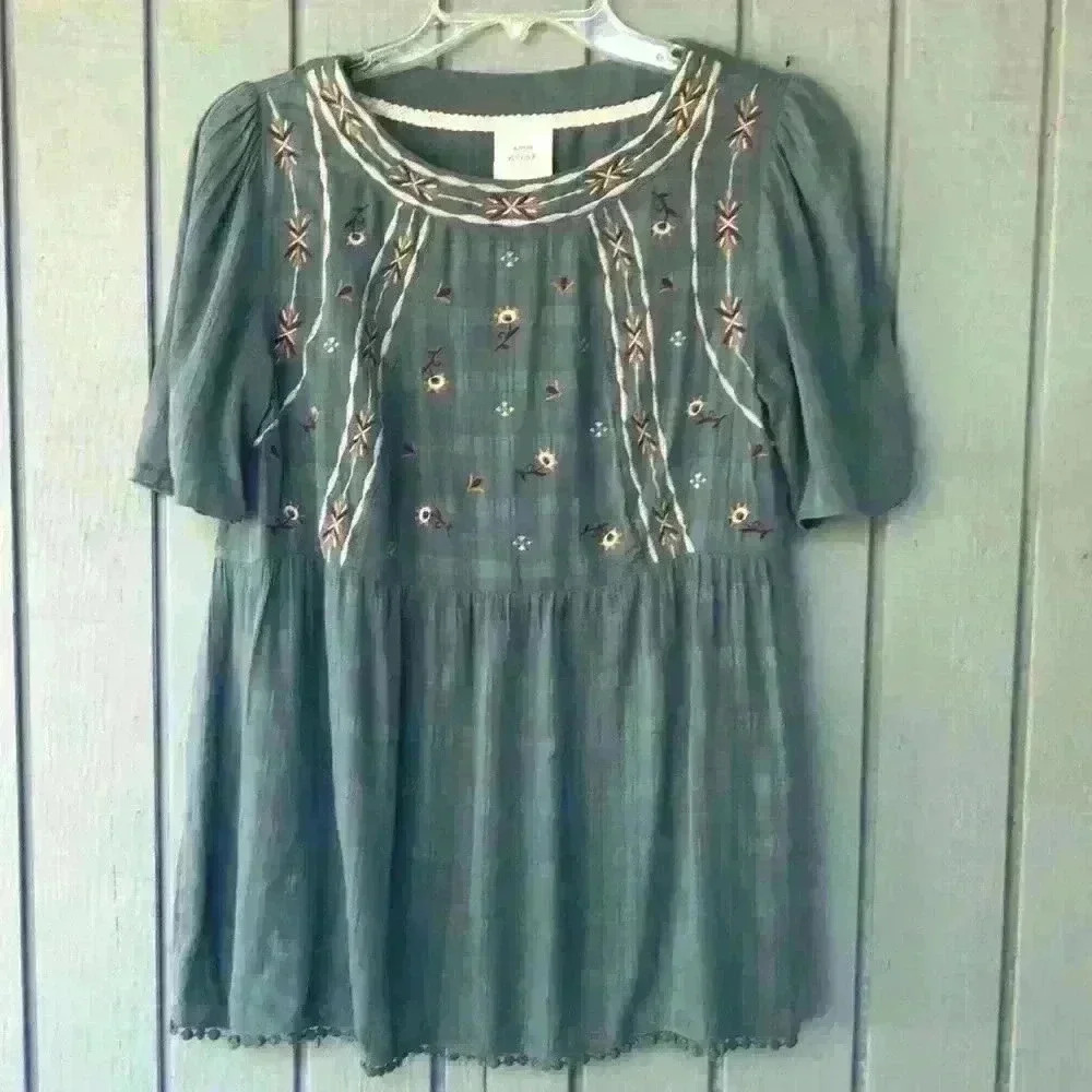 NWT Knox Rose Top Size Xmall & Small Bohemian